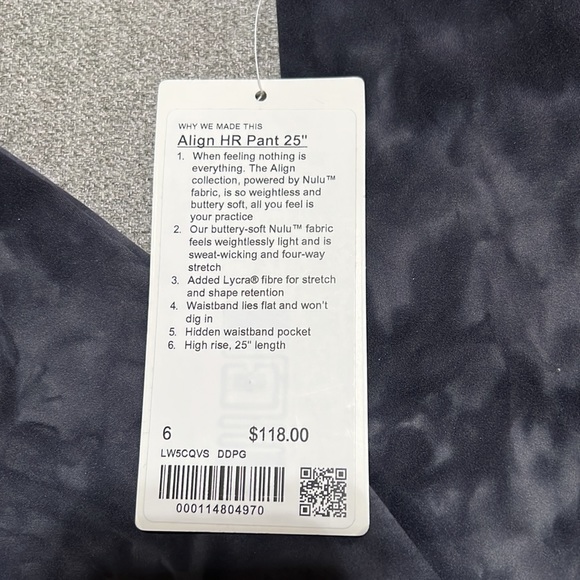 Lululemon Align HR 25” - Picture 2 of 5